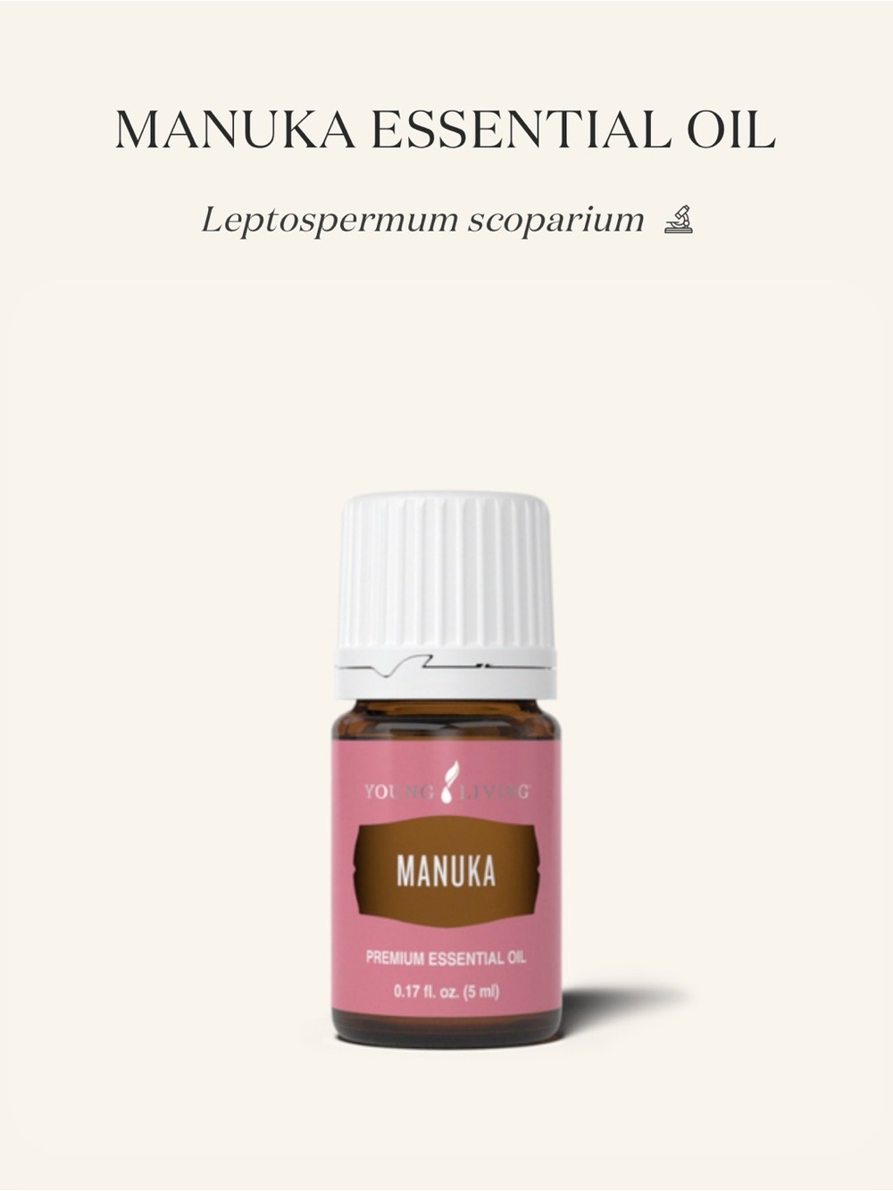 Young Living Manuka Essential Oil